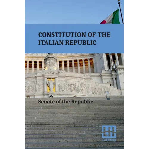 Constitution Of The Italian Republic - Paperback