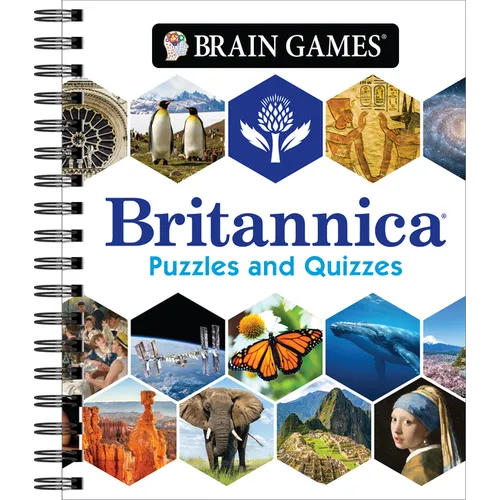 Brain Games - Puzzles and Quizzes: Britannica - Spiral