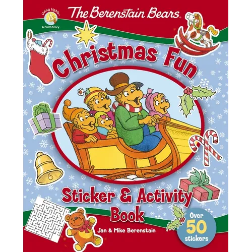 The Berenstain Bears Christmas Fun Sticker and Activity Book - Paperback