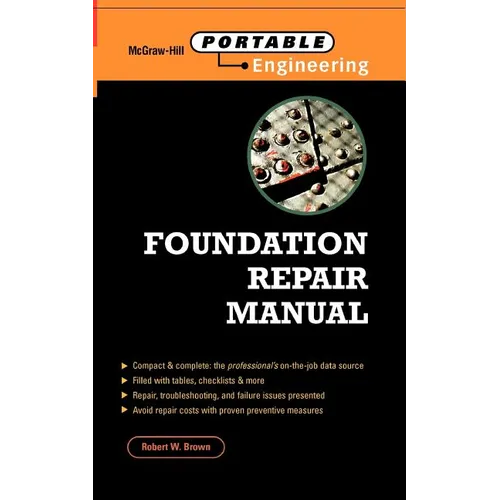 Foundation Repair Manual - Paperback