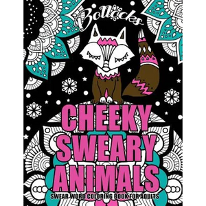 Swear Word Coloring Book For Adults: Cheeky Sweary Animals: 44 Designs Large 8.5" x 11"Big Pages Of Swearing Animals For Stress Relief And Relaxation - Paperback