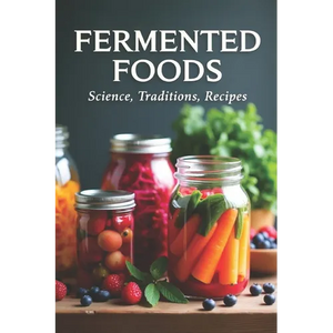 Fermented Foods: Science, Traditions, Recipes: Fermentation Guide for Home and Farms: Making Living Foods and Drinks with 100 Detailed Recipes-From Ki - Paperback