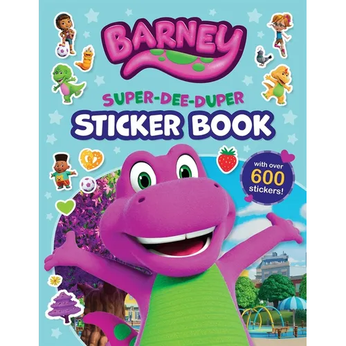 Barney: Super-Dee-Duper Sticker Book