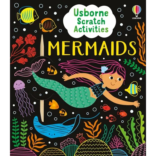 Usborne Scratch Activities Mermaids - Paperback