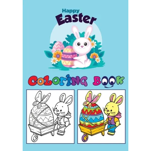Happy Easter Coloring Book - Paperback