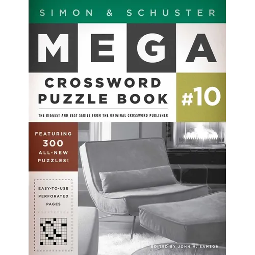 Simon & Schuster Mega Crossword Puzzle Book #10 - Paperback