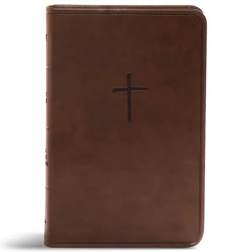 KJV Compact Bible, Value Edition, Brown Leathertouch - Imitation Leather