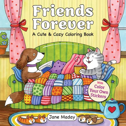 Friends Forever: Bonus! Stickers & Pattern Ideas! - Paperback