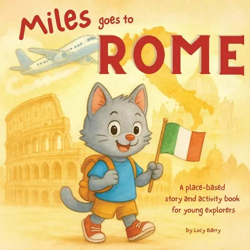 Miles Goes To Rome - Paperback