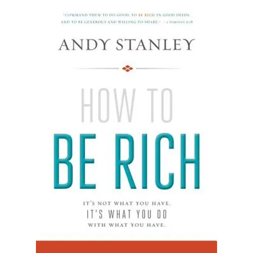 How to Be Rich Softcover - Paperback