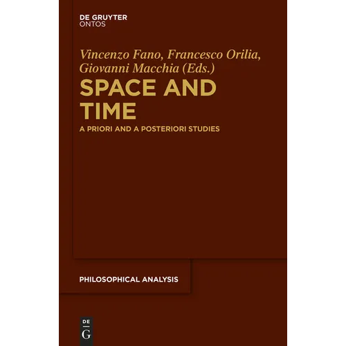Space and Time: A Priori and a Posteriori Studies - Paperback