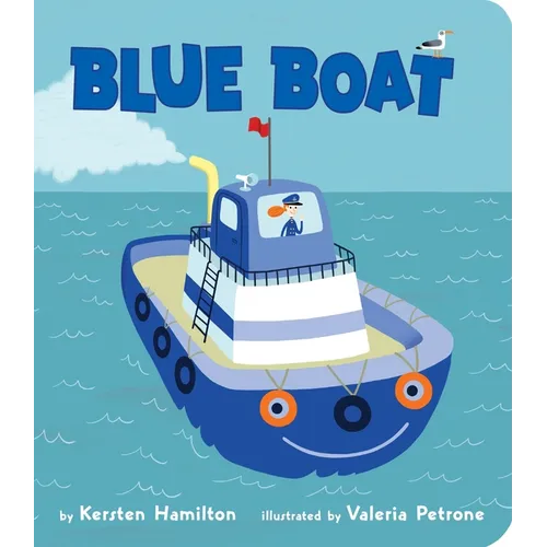 Blue Boat - Board Book