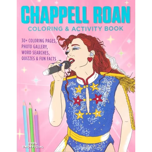 Chappell Roan Coloring & Activity Book - Paperback