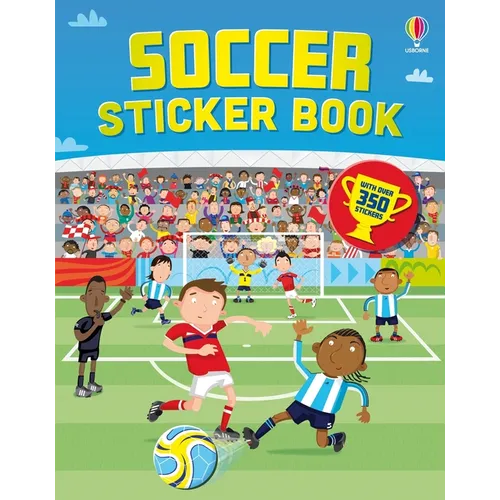Soccer Sticker Book - Paperback