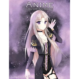 Anime Coloring, Book 1 - Paperback