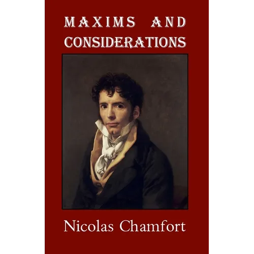 Maxims and Considerations - Paperback