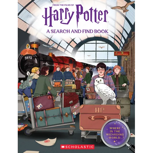 Where in the Wizarding World? an Official Harry Potter Search-And-Find Book - Paperback