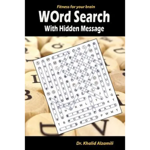 Word Search With Hidden Message: Train your brain anywhere, anytime! - 120 Puzzles for Adults - Paperback