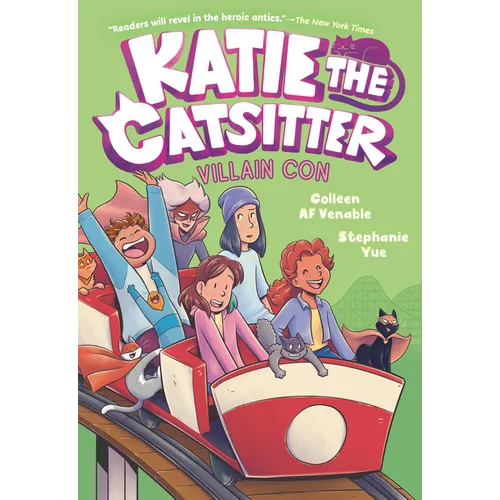 Katie the Catsitter 5: Villain Con: (A Graphic Novel) - Hardcover