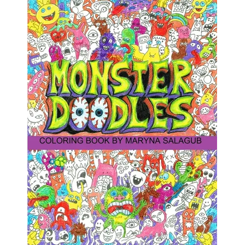 Doodle monsters coloring book Paperback - Paperback