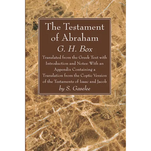 The Testament of Abraham - Paperback