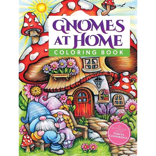 Gnomes at Home Coloring Book - Paperback