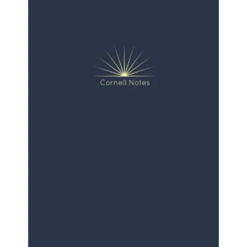 Cornell Notes: 120 Page 8.5x11 Note Taking System for Students and Meetings - Paperback