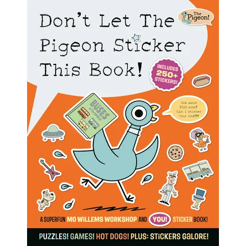 Don't Let the Pigeon Sticker This Book! - Paperback
