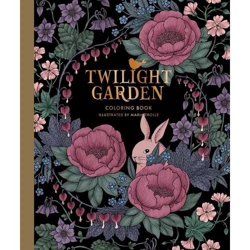 Twilight Garden Coloring Book: Hardcover Adult Coloring Book Featuring Thick, High-Quality Paper - Hardcover