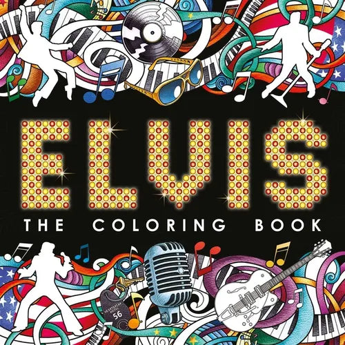 Elvis: The Coloring Book - Paperback