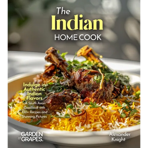 The Indian Home Cook: Indulge in Authentic Indian Flavors - A South Asian Cookbook with 100+ Recipes and Stunning Pictures - Paperback