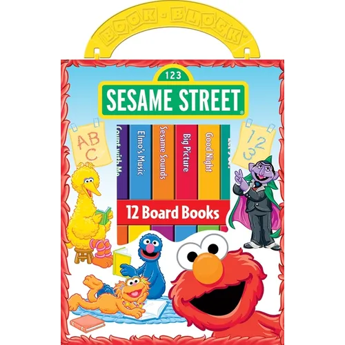 Sesame Street: 12 Board Books - Boxed Set