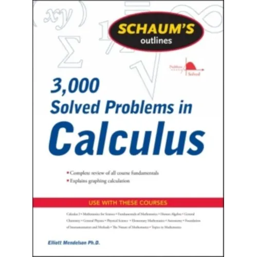 Schaum's Outline of 3000 Solved Problems in Calculus - Paperback