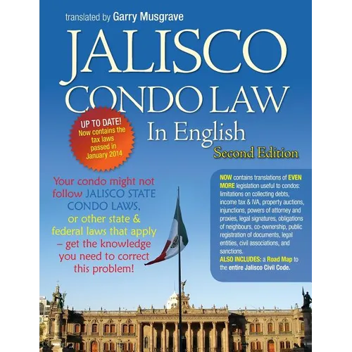 Jalisco Condo Law in English - Second Edition - Paperback