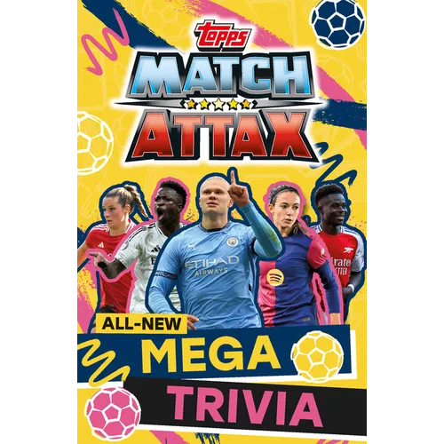 Match Attax All-New Mega Trivia - Paperback