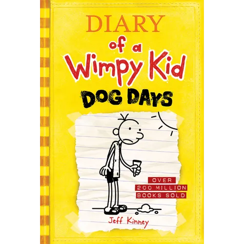 Dog Days (Diary of a Wimpy Kid #4): A Sun-Soaked Summer of Indoor Antics and Family Chaos from the #1 International Bestselling Diary of a Wimpy Kid S - Hardcover