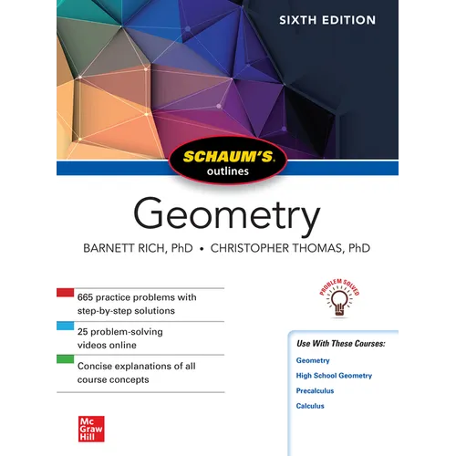 Schaum's Outline of Geometry - Paperback