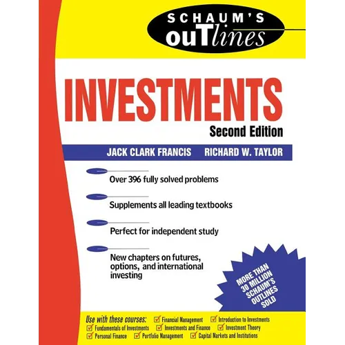 Schaum's Outline of Investments - Paperback