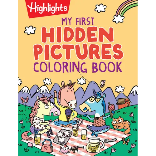 My First Hidden Pictures Coloring Book - Paperback