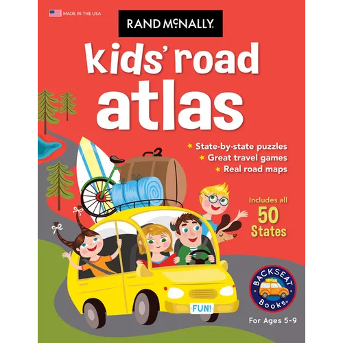 Rand McNally Kids' Road Atlas - Mass Market Paperbound