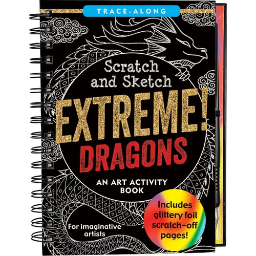Scratch & Sketch Extreme! Dragons - Spiral