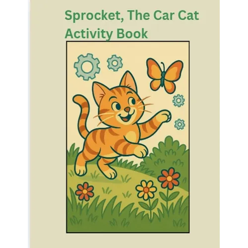 Sprocket, The Car Cat Activity Book - Paperback