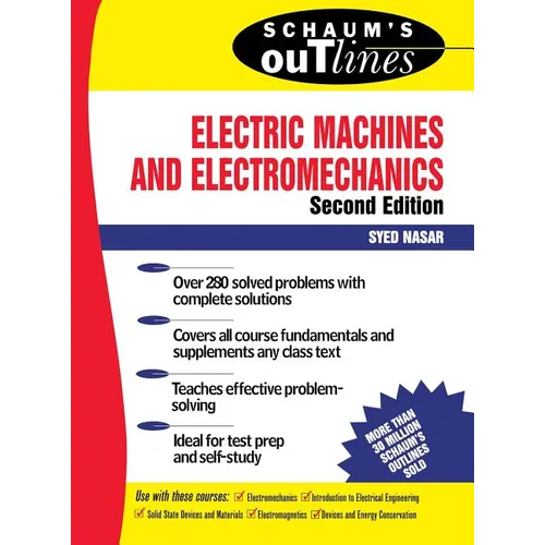 Schaums Outline Electric Machi - Hardcover