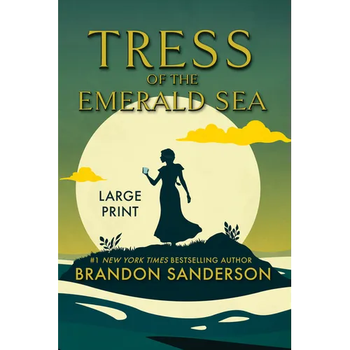 Tress of the Emerald Sea: A Large Print Cosmere Novel - Hardcover