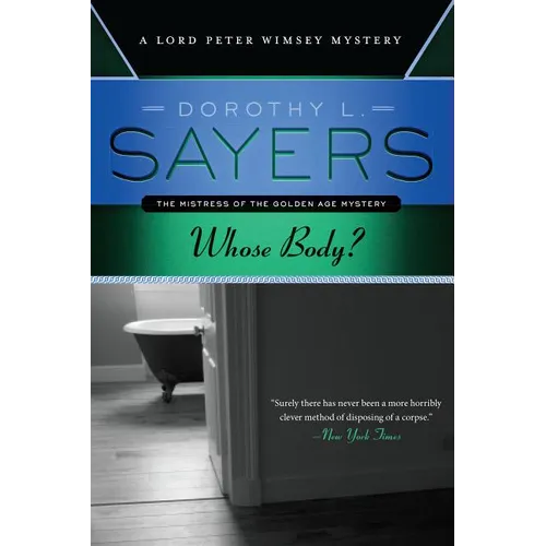 Whose Body? - Paperback