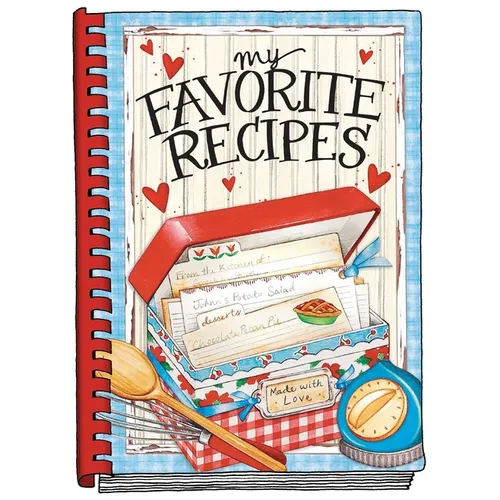 My Favorite Recipes - Create Your Own Cookbook - Spiral