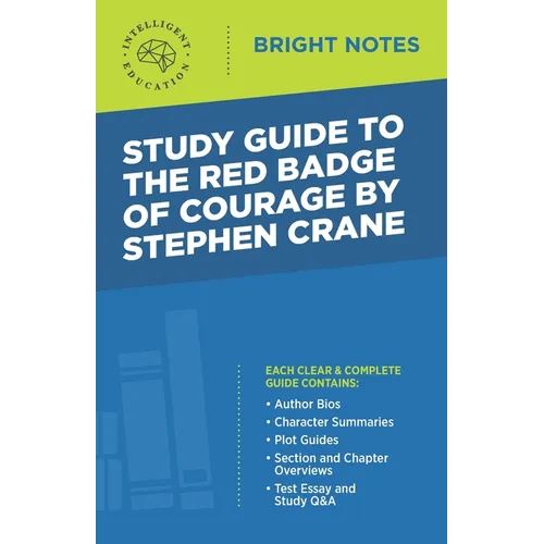 Study Guide to The Red Badge of Courage by Stephen Crane - Paperback
