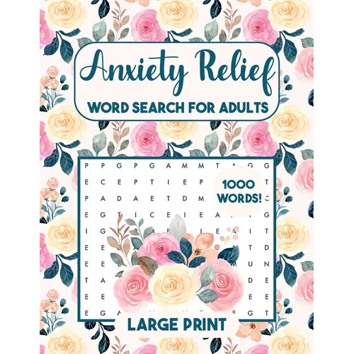 Word Search for Women Large Print: Large Print Motivational Word Search, Anxiety Relief Word Search for Women, Mom, Grandma - Paperback