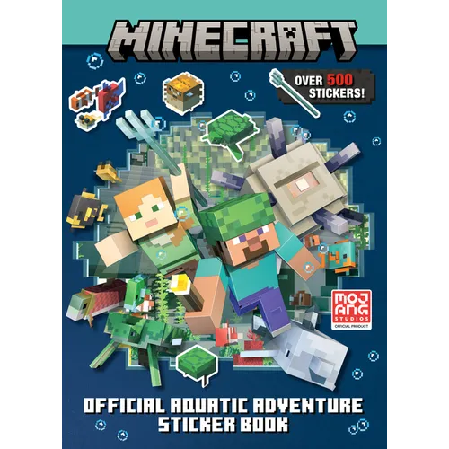 Minecraft Official Aquatic Adventure Sticker Book (Minecraft) - Paperback