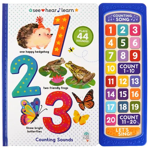 123 (See Hear Learn) - Board Book